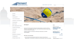 Desktop Screenshot of bernsport.ch